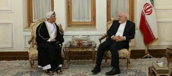 دیدار معاون سیاسی وزیر امور خارجه عمان با ظریف