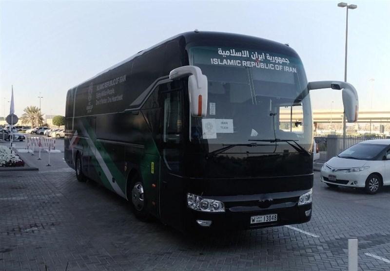 رونمایی از اتوبوس تیم ملی ایران در جام ملت ها