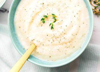 طرز تهیه سوپ گل کلم با پنیر: پیش غذا برای شام