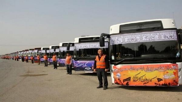 2500 دستگاه اتوبوس امروز وارد مهران می شود 2500 دستگاه اتوبوس امروز وارد مهران می گردد